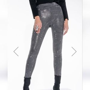 Disco nights Akira rhinestones legging